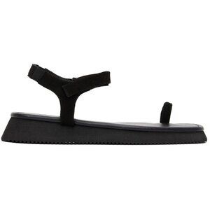 LE17SEPTEMBRE Toe Ring Sandals Size 40 10 Women's Black $270